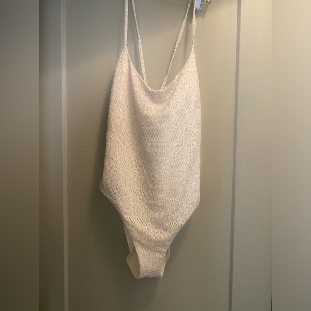 Andie The Crete One Piece Swimsuit NWT color vanilla - size XL